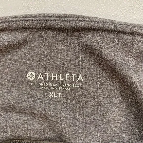 Athleta Gray High Rise Leggings with Pockets XLT Tall - Picture 3 of 6